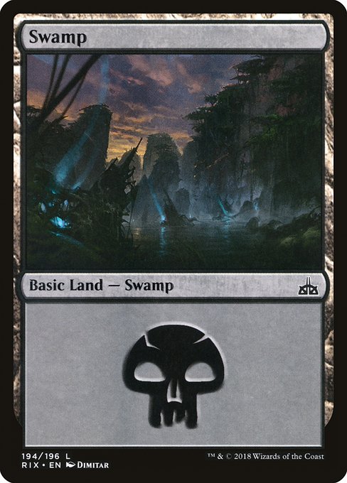 Swamp [Rivals of Ixalan] | Galactic Gamez