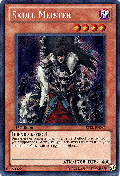 Skull Meister [STBL-EN081] Secret Rare | Galactic Gamez