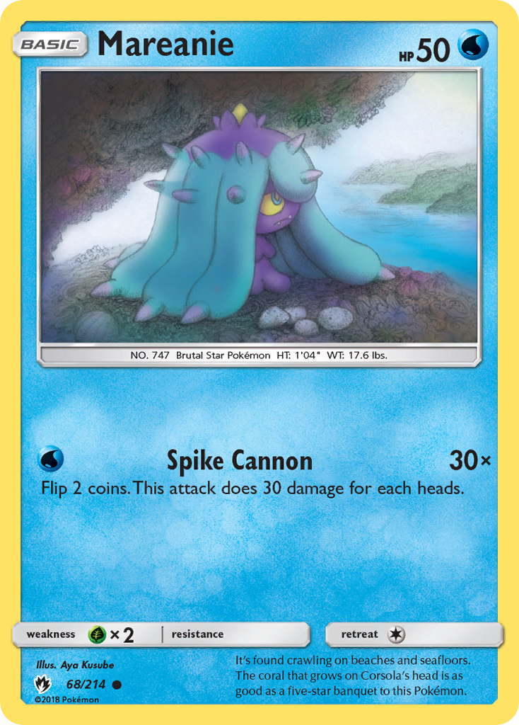 Mareanie (68/214) [Sun & Moon: Lost Thunder] | Galactic Gamez