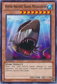 Hyper-Ancient Shark Megalodon [CBLZ-EN012] Rare | Galactic Gamez