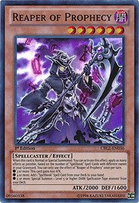 Reaper of Prophecy [CBLZ-EN036] Super Rare | Galactic Gamez