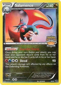 Salamence (8/20) (Regional Championship Promo Staff) [Black & White: Dragon Vault] | Galactic Gamez