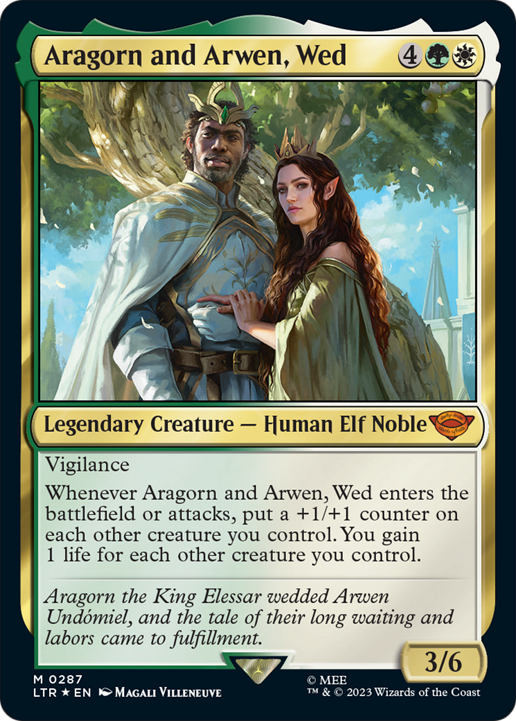 Aragorn and Arwen, Wed [The Lord of the Rings: Tales of Middle-Earth] | Galactic Gamez