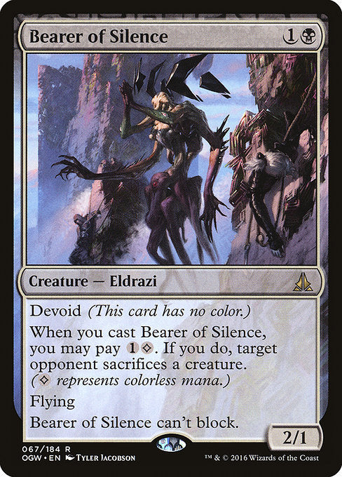 Bearer of Silence [Oath of the Gatewatch] | Galactic Gamez