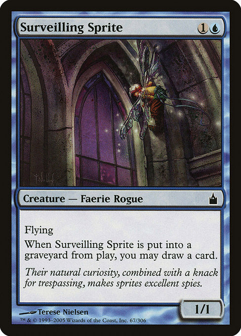 Surveilling Sprite [Ravnica: City of Guilds] | Galactic Gamez