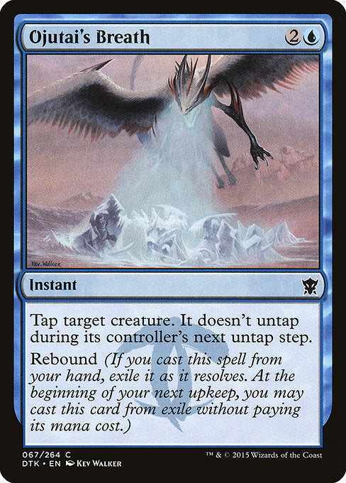 Ojutai's Breath [Dragons of Tarkir] | Galactic Gamez