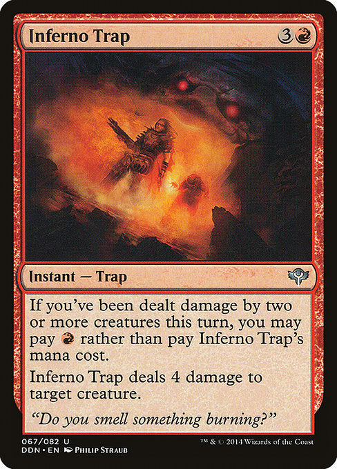Inferno Trap [Duel Decks: Speed vs. Cunning] | Galactic Gamez