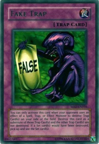 Fake Trap [MRD-EN056] Rare | Galactic Gamez