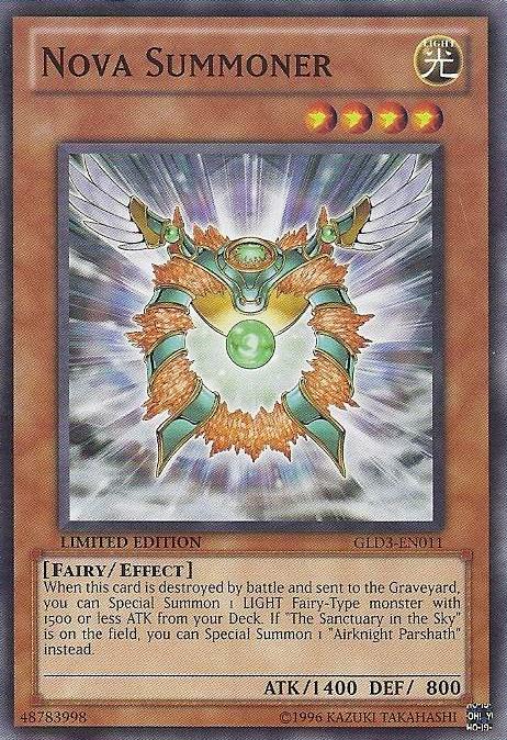 Nova Summoner [GLD3-EN011] Common | Galactic Gamez