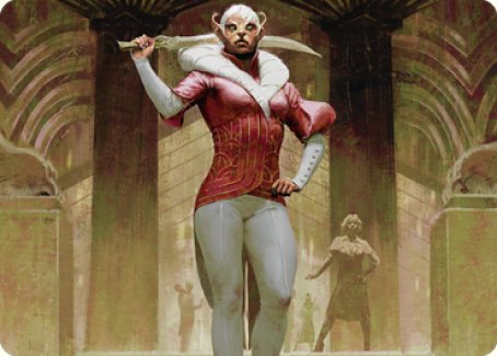 Mage's Attendant Art Card [Streets of New Capenna Art Series] | Galactic Gamez