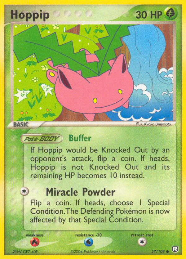 Hoppip (57/109) [EX: Team Rocket Returns] | Galactic Gamez