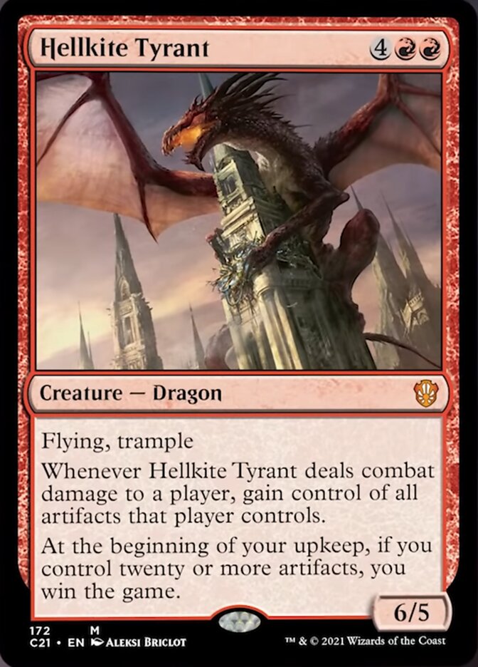 Hellkite Tyrant [Commander 2021] | Galactic Gamez