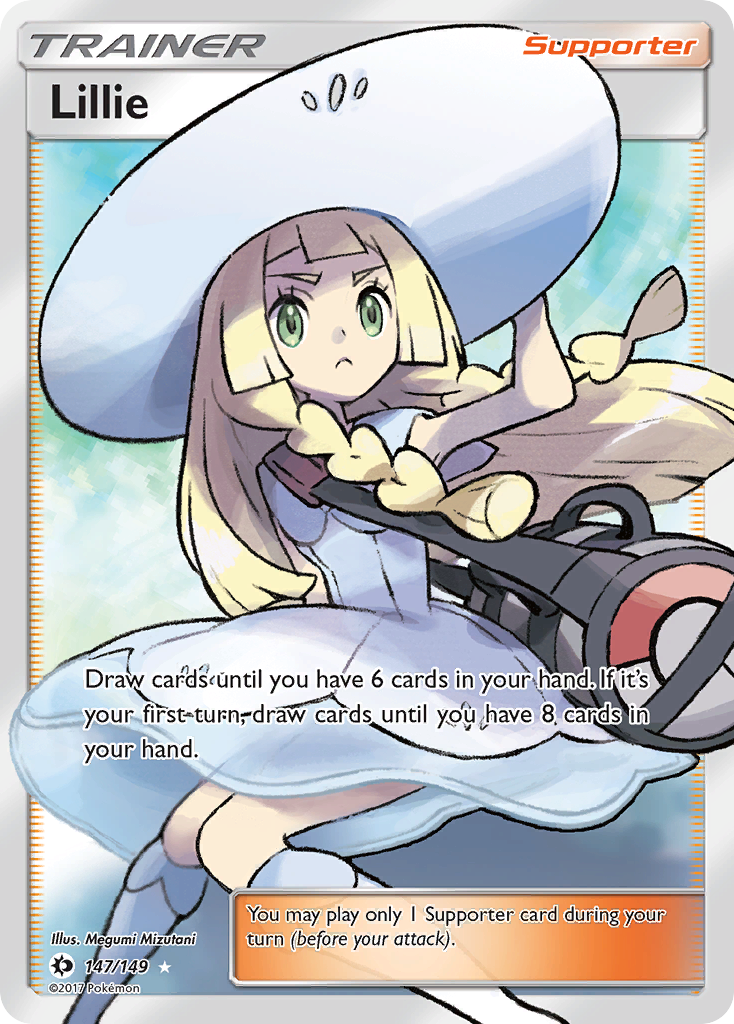 Lillie (147/149) [Sun & Moon: Base Set] | Galactic Gamez