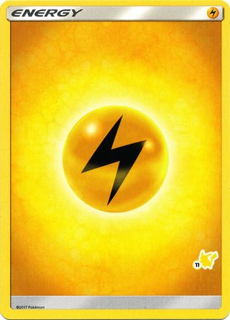 Lightning Energy (Pikachu Stamp #11) [Battle Academy 2020] | Galactic Gamez