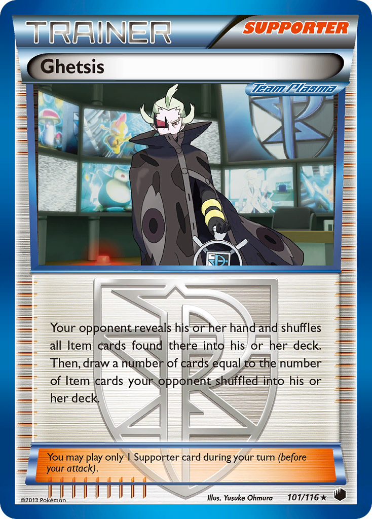 Ghetsis (101/116) [Black & White: Plasma Freeze] | Galactic Gamez