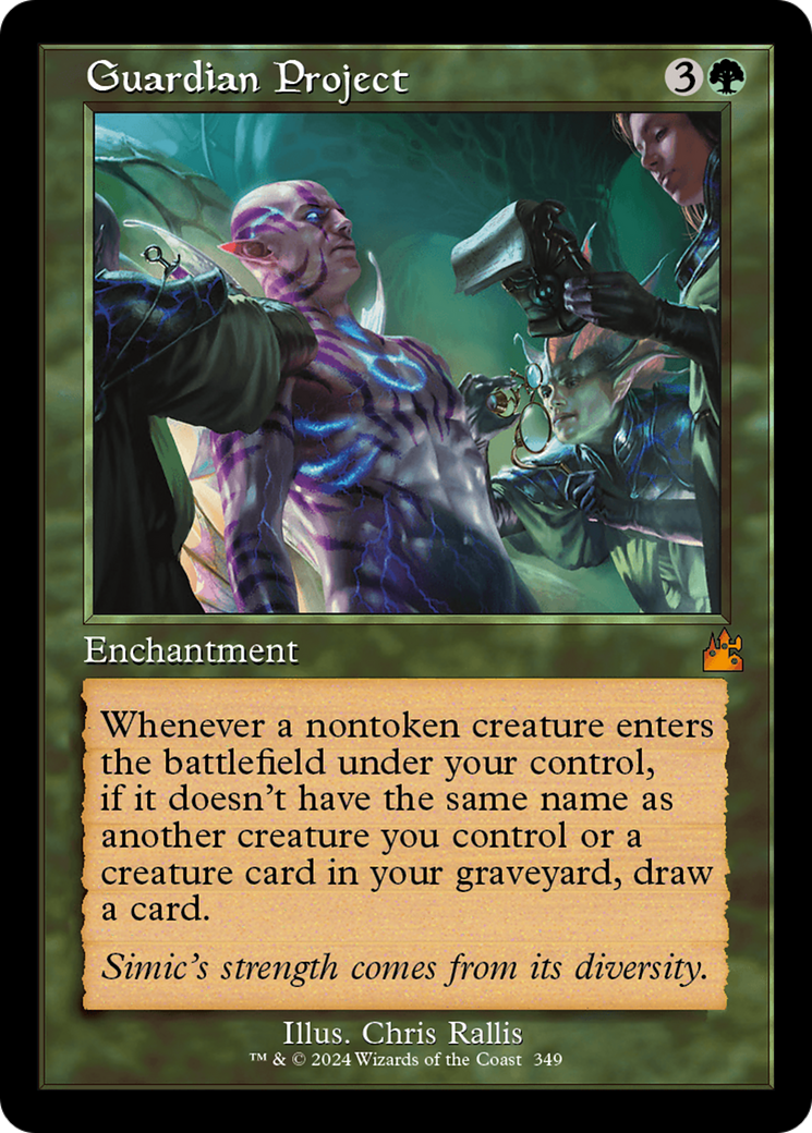 Guardian Project (Retro Frame) [Ravnica Remastered] | Galactic Gamez