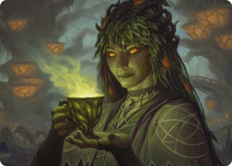 Dina, Soul Steeper Art Card [Strixhaven: School of Mages Art Series] | Galactic Gamez