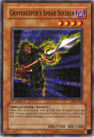Gravekeeper's Spear Soldier [PGD-062] Common | Galactic Gamez