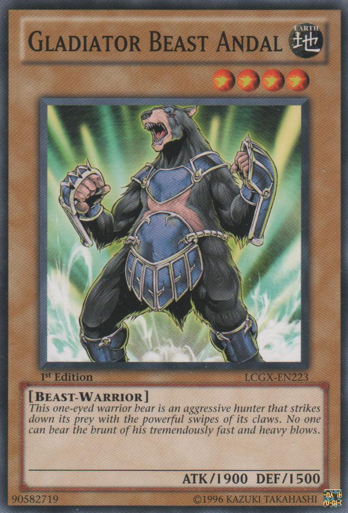 Gladiator Beast Andal [LCGX-EN223] Common | Galactic Gamez