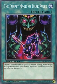 The Puppet Magic of Dark Ruler [SBCB-EN192] Common | Galactic Gamez