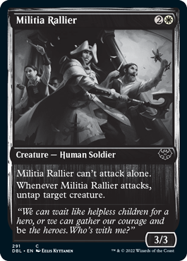 Militia Rallier [Innistrad: Double Feature] | Galactic Gamez