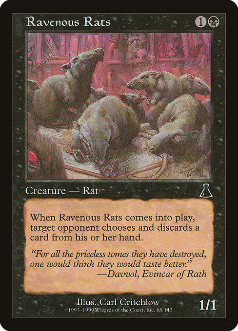 Ravenous Rats [Urza's Destiny] | Galactic Gamez