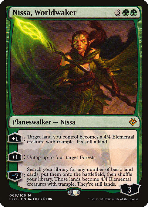 Nissa, Worldwaker [Archenemy: Nicol Bolas] | Galactic Gamez