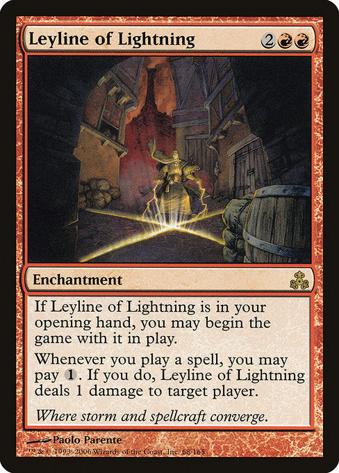 Leyline of Lightning [Guildpact] | Galactic Gamez