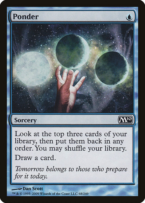 Ponder [Magic 2010] | Galactic Gamez