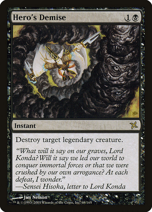 Hero's Demise [Betrayers of Kamigawa] | Galactic Gamez