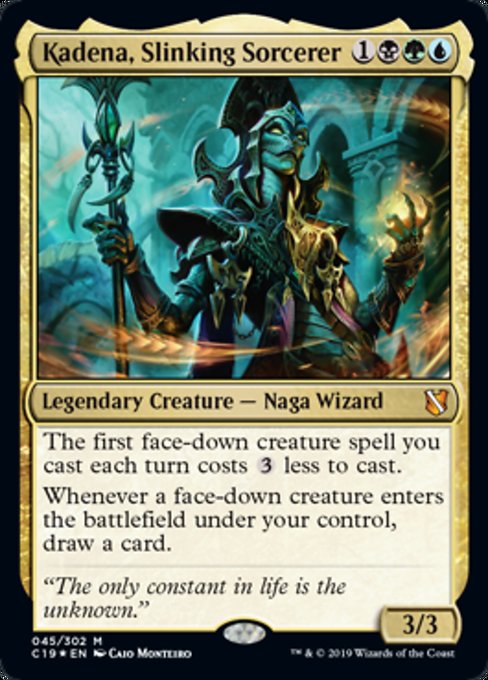 Kadena, Slinking Sorcerer [Commander 2019] | Galactic Gamez