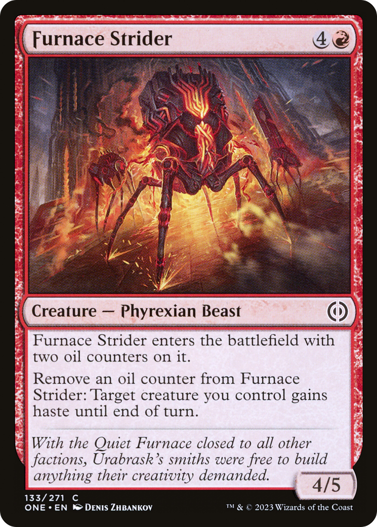 Furnace Strider [Phyrexia: All Will Be One] | Galactic Gamez