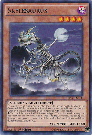 Skelesaurus [BP03-EN108] Rare | Galactic Gamez