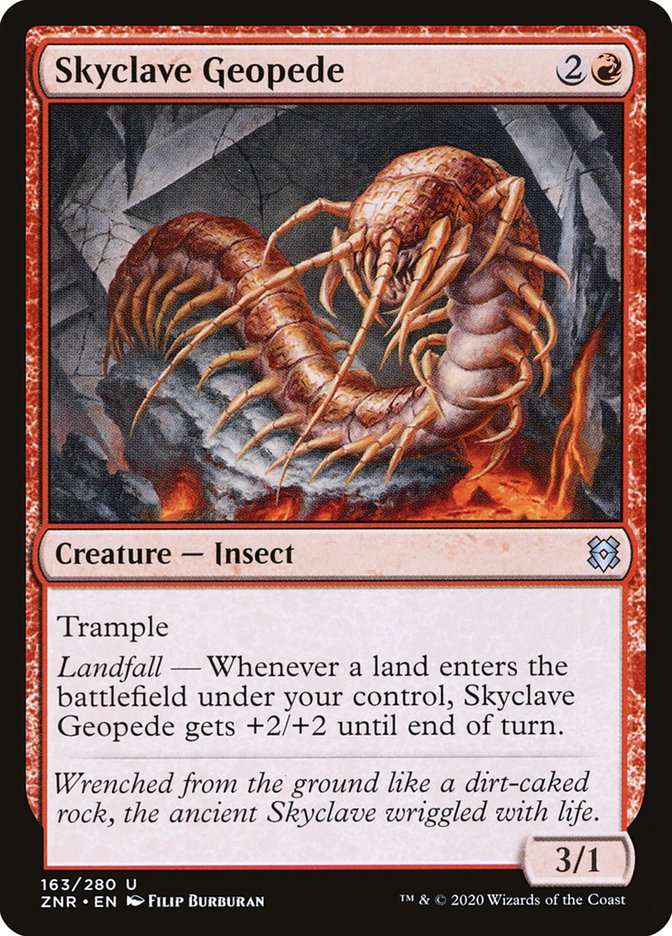Skyclave Geopede [Zendikar Rising] | Galactic Gamez
