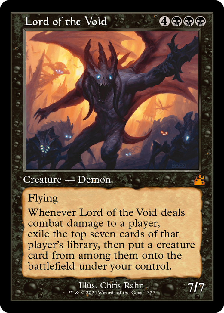 Lord of the Void (Retro Frame) [Ravnica Remastered] | Galactic Gamez