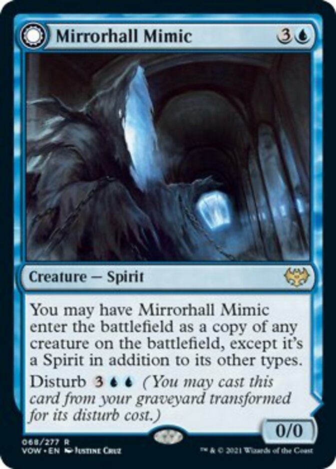Mirrorhall Mimic // Ghastly Mimicry [Innistrad: Crimson Vow] | Galactic Gamez