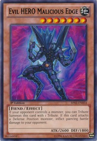 Evil HERO Malicious Edge [BP02-EN054] Rare | Galactic Gamez