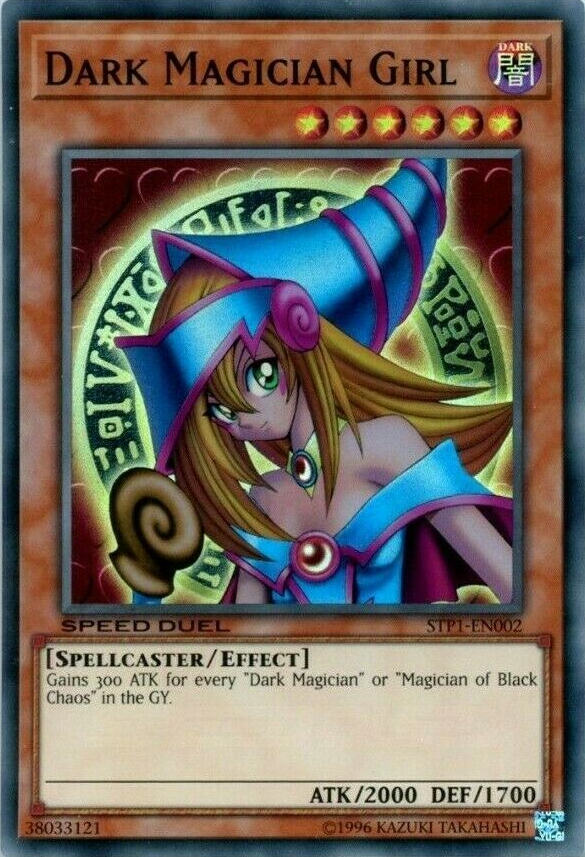 Dark Magician Girl [STP1-EN002] Super Rare | Galactic Gamez