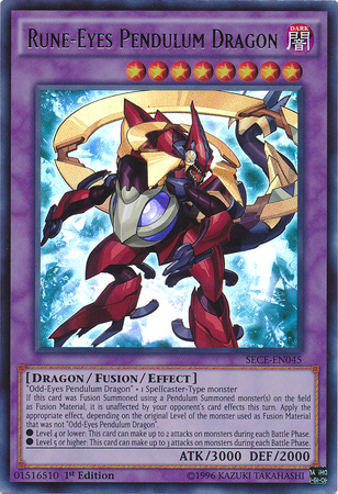 Rune-Eyes Pendulum Dragon [SECE-EN045] Ultra Rare | Galactic Gamez