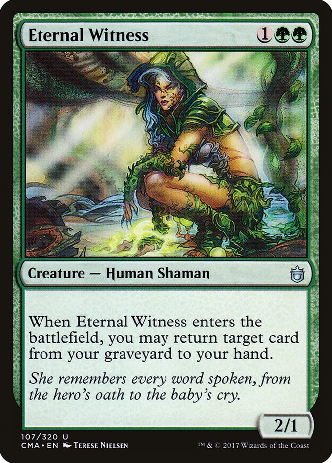 Eternal Witness [Commander Anthology] | Galactic Gamez