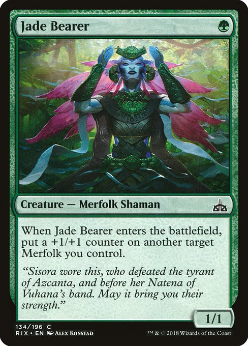 Jade Bearer [Rivals of Ixalan] | Galactic Gamez