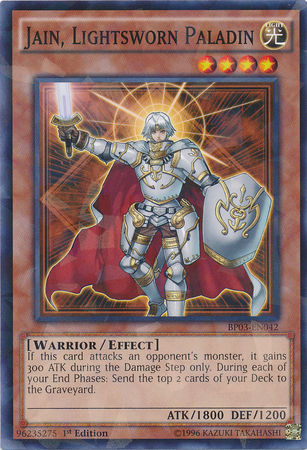 Jain, Lightsworn Paladin (Shatterfoil) [BP03-EN042] Rare | Galactic Gamez