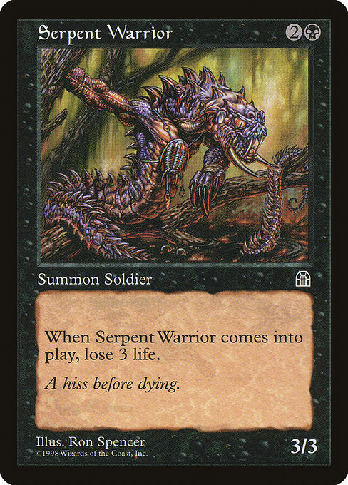 Serpent Warrior [Stronghold] | Galactic Gamez