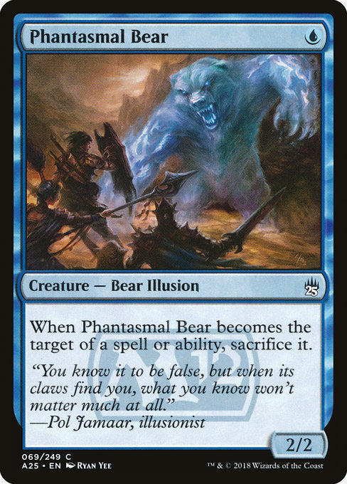 Phantasmal Bear [Masters 25] | Galactic Gamez