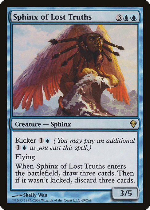 Sphinx of Lost Truths [Zendikar] | Galactic Gamez