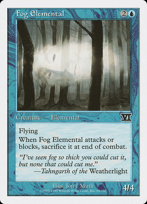 Fog Elemental [Classic Sixth Edition] | Galactic Gamez