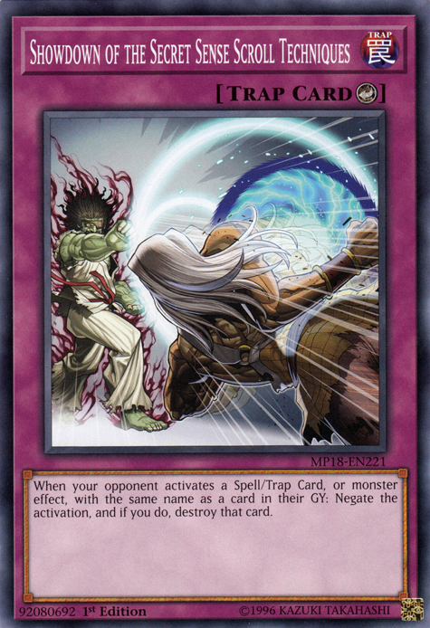 Showdown of the Secret Sense Scroll Techniques [MP18-EN221] Common | Galactic Gamez