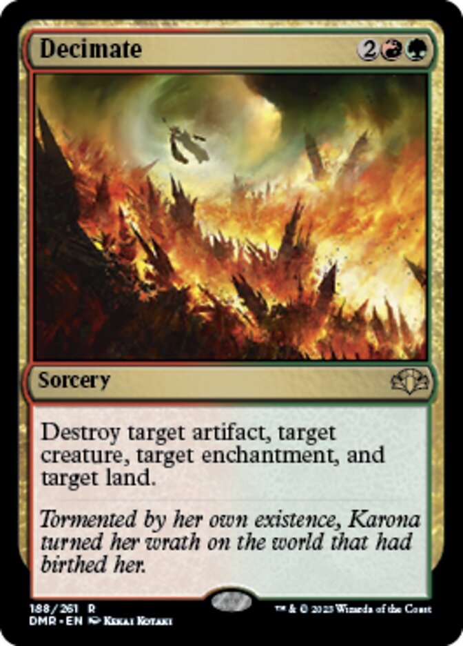 Decimate [Dominaria Remastered] | Galactic Gamez
