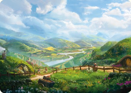 Plains Art Card [The Lord of the Rings: Tales of Middle-earth Art Series] | Galactic Gamez