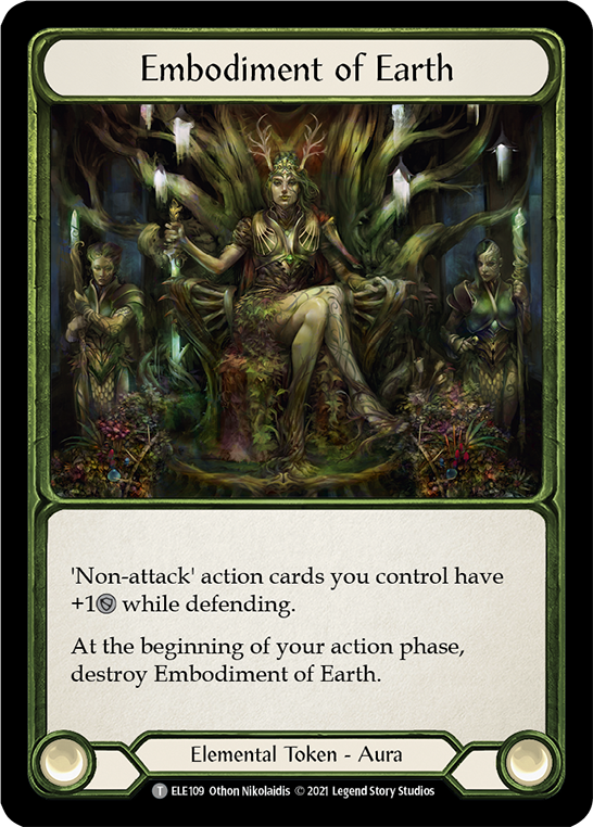 Embodiment of Earth // Embodiment of Lightning [U-ELE109 // U-ELE110] (Tales of Aria Unlimited)  Unlimited Normal | Galactic Gamez
